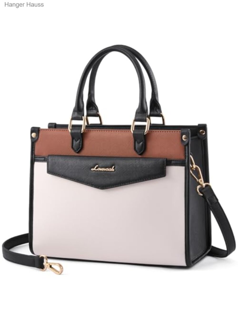 PU Leather Satchel Tote Purse Waterproof Women's Handbag Crossbody Shoulder Bag